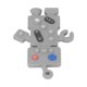 thumbnail image 1 of Juguetes para Masticar para la del bebé Juguetes Sensoriales de Silicona con Forma de Control Remoto de Robot para Niños Pequeños ANGGREK  Otros, 1 of 8