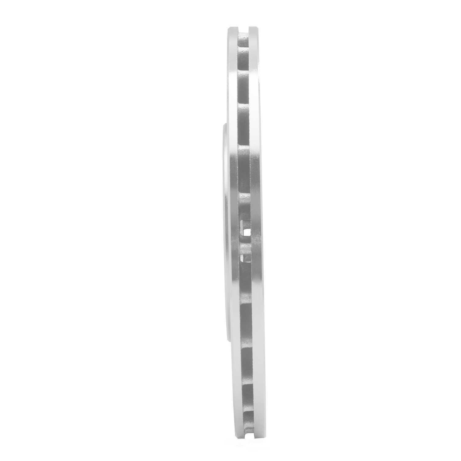Dynamic Friction Company 631-67008R DFC Brake Rotor - Drilled And Slotted - Silver