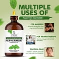 thumbnail image 7 of TRATAK ORGANICS Peppermint Essential Oil 4 fl oz - 100% Pure and Natural Peppermint Oil for Pests, Aromatherapy and Diffusers with Premium Glass Dropper, 7 of 7