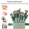 thumbnail image 4 of Juego de brochas de maquillaje profesionales de 17 piezas con bolsa de almacenamiento, 4 of 5