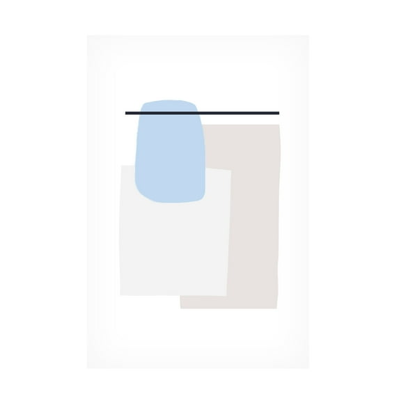 Trademark Fine Art uplusmestudio Life In Layers Canvas Wall Art