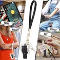 thumbnail image 3 of Wristlet Keychain Wallet for Women Slim Rfid Blocking Credit Card Holder Wristlet Zip Id Case Wallet Small Compact Leather Wallet Coin Purse for Women (Black), 3 of 4