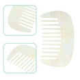 thumbnail image 4 of Unique Bargains Hair Comb Wide Tooth Anti-Static Pocket Size Comb for Thick Curly Hair Detangling Comb White, 4 of 7