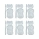 thumbnail image 2 of Hojas de lona de malla Hugo 6 uds Plástico accesorio Artesanía Rectangular transparente para hacer bolsas, 2 of 10