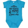 thumbnail image 3 of Inktastic Yiayia and Papou Love Me Granddaughter Girls Baby Bodysuit, 3 of 5