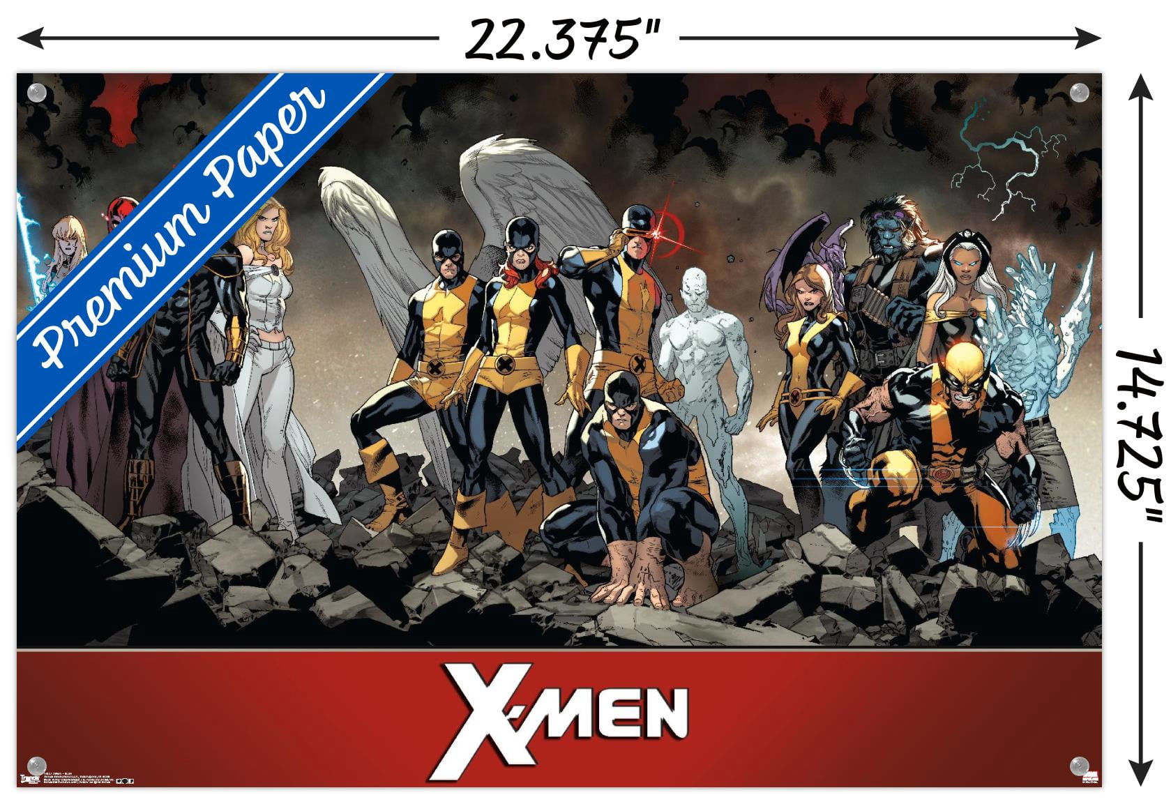 MARVEL　木製パネル　X-MEN　アメリカ直輸入 410b3be9-9910-4e57-84ac-