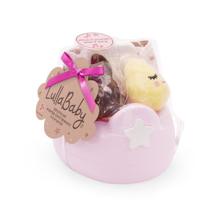 Lullababy Pink Baby Doll Potty Set, 5 Pieces photo 8