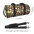 thumbnail image 2 of Balery Fruits Bolsa de Gimnasio para Mujeres y Hombres, Bolsa de Viaje Impermeable, Bolsa de Fin de Semana con Compartimento para Zapatos y Bolsillo Húmedo, 2 of 6