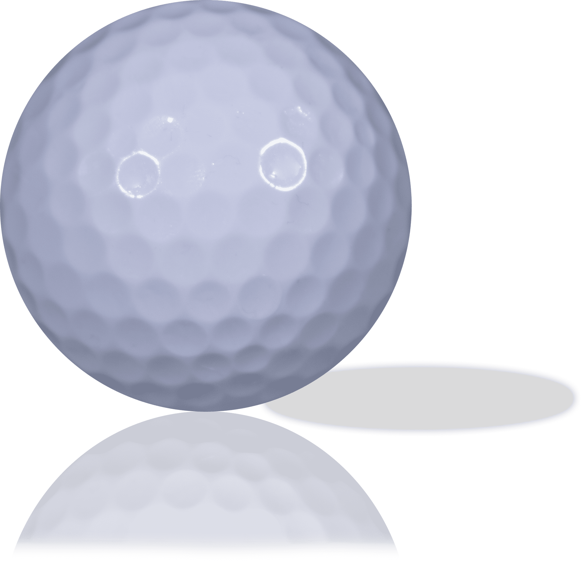 White Golf Balls – 12 Pack – Unbranded, Clean Look by GBM Golf
