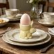 thumbnail image 5 of Rabbits Shaped Ceramic Ornament Is A Multi-functional Storage Box For Storing Eggs Jewelry Beauty Sponges Small Items Kitchen And Home Decorations., 5 of 9