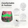 thumbnail image 4 of Disketp Neon Desert Moon Women's Shorts Workout Shorts for Athletic Gym Running Shorts with Phone Pockets-Medium, 4 of 7