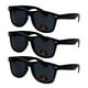 thumbnail image 2 of USA Merchant | Sunglasses for Men, Women & Kids by Ray Solée- 3 Pack of Tinted Lenses with UVA & UVB Protection (Matte Black, Black) RAY SOLÉE RAY SOLÉE, 2 of 2