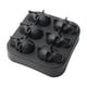 thumbnail image 2 of Bandeja de Hielo de Silicona Negra con 6 Cavidades En Forma de Calavera | Molde Flexible de Grado Alimenticio para Cubitos de Hielo con Forma de Calavera. de Fusión Lenta. Ideal para Whisky, Cócteles, 2 of 6