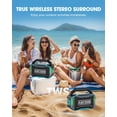 thumbnail image 4 of Altavoz Bluetooth ANCOON de 80 W de potencia máxima con 20 horas de reproducción IPX6, 4 of 7
