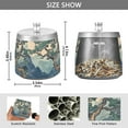 thumbnail image 2 of Yayeee Ashtray with Lid for Cigarette Smokeless Stainless Steel Home Ash Holder, Tree in The Mountains, 2 of 7