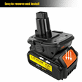 thumbnail image 2 of Dasnite DCA1820 18V Cordless Power Tool Charger for Dcb205 Dcb204 Dcb206 Dcb609 Dcb203 Dcb606, 2 of 5