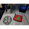 thumbnail image 3 of Carolines Treasures BB6971PTHD Arbre de Noël Rouge Vert Paire de Porte-Pots, 3 of 3