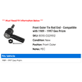 thumbnail image 2 of Front Outer Tie Rod End - Compatible with 1989 - 1997 Geo Prizm 1990 1991 1992 1993 1994 1995 1996, 2 of 2