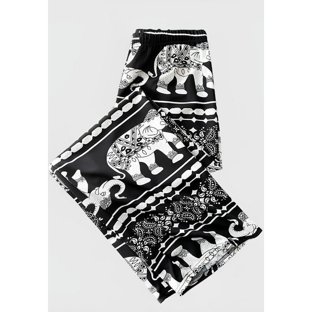 Pantalones casuales ligeros para mujer, pantalones de verano finos, rectos y sueltos.