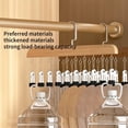 thumbnail image 5 of Portable 10-Clip Hanger Baseball Hat Hook Sock Rack Towel Hanger Clip Pant Hanger Organizer For Closet Travel Hanging Organizers, 5 of 9
