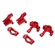 thumbnail image 3 of Bloques de dirección RC, bujes C de aluminio RC Kit de dirección RC con portaejes cortos Juego de nudillos de dirección RC para Traxxas La Trax Teton de alta capacidad, 3 of 14