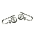 thumbnail image 2 of Domovina Phoebe Curtain Holdback Pair-Color:Satin Nickel, 2 of 2