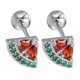 thumbnail image 5 of Watermelon Earrings for Women – Unique Fruit Design Silver Jewelry for Parties & Everyday Wear, 5 of 5