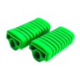 thumbnail image 4 of Fuente de los pies de la motocicleta Cubierta de manga de goma Reemplace piezas Fácil Accesorio de instalación Accesorio Premium Cáscaras de reposapié Verde, 4 of 8