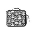 thumbnail image 3 of Skull Gothic Pattern Insulated Lunch Bag with Shoulder Strap and Bottle Holder,Bento School Lunch Bag Box,11x9.5x3.5 Inches, 3 of 5