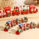 thumbnail image 3 of Adorno navideño de tren de madera/plástico para el hogar, decoración de Feliz Navidad, regalos de Navidad, Noel Natal, Año Nuevo, 2023, 2024, 3 of 4