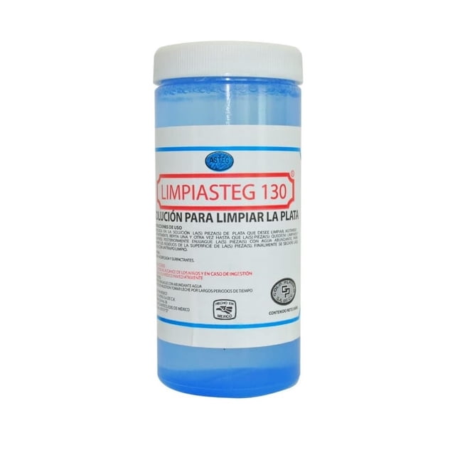 Limpiador De Joayeria De Plata, Limpieaza instantanea de Plata, Liquido Limpiador de Plata 240ml Limpia S as01