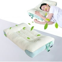 Down pillow core Pillow - Standard Size, 1 Pack, Firm Pillow for Neck and Shoulder Support, Orthopedic, Firm, Cooling, Contoured Memory Foam Pillows for Back, Side, Stomach Sleepers