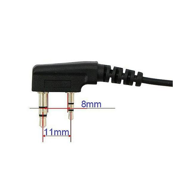 facefd Throat Mic Ptt Earpiece For Kenwood Baofeng Uv-5R Baofeng Earpiece For Kenwood Ham Radio