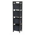 thumbnail image 1 of Winsome Capri 5-Pc storage set in Espresso finish, 1 of 6