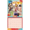 thumbnail image 3 of Avanti Funny Farm Official 2025 12 X 24 Inch Monthly Square Wall Calendar Foil Stamped Cover Plastic-Free (Wall), 3 of 9