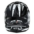 thumbnail image 5 of 1Storm Adult Motocross Helmet BMX MX ATV Dirt Bike Helmet Racing Style HF801; Sonic White, 5 of 6