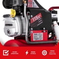 thumbnail image 3 of Compresor De Aire Lubricado Horizontal 24l 2hp 110v 115psi Rojo 60hz Monofásica, 3 of 9