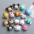 thumbnail image 5 of 16 tipos de figuras de acción de animales en miniatura de dibujos animados de Winnie The Pooh y Stitch, imán para el refrigerador, funda para teléfono, material para paisajismo, juguetes, 5 of 5