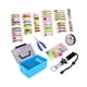 thumbnail image 1 of Caja de aparejos, Kit de Señuelos de Pesca, cebos blandos Topwater, anzuelos de pesca, accesorios de pesca, equipo de pesca para lubina, trucha, pesca 145 piezas, 1 of 9