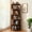 Walnut, variant on 5 Tier 360° Rotating Bookshelf, Round Spinning Bookshelf Tower, Space Saving Storage Organizer for Bedroom, Living Room, Home, Office, Wood