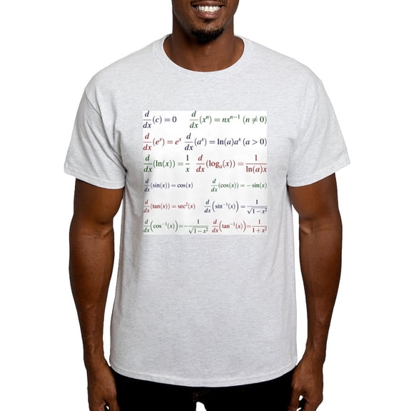 CafePress - Derivatives Of Functions Light T Shirt - Men's Classic Graphic T-Shirt