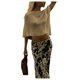 thumbnail image 1 of Poncho transparente de punto a ganchillo MakeMechic para cubrir la playa, color caqui, 1 of 5