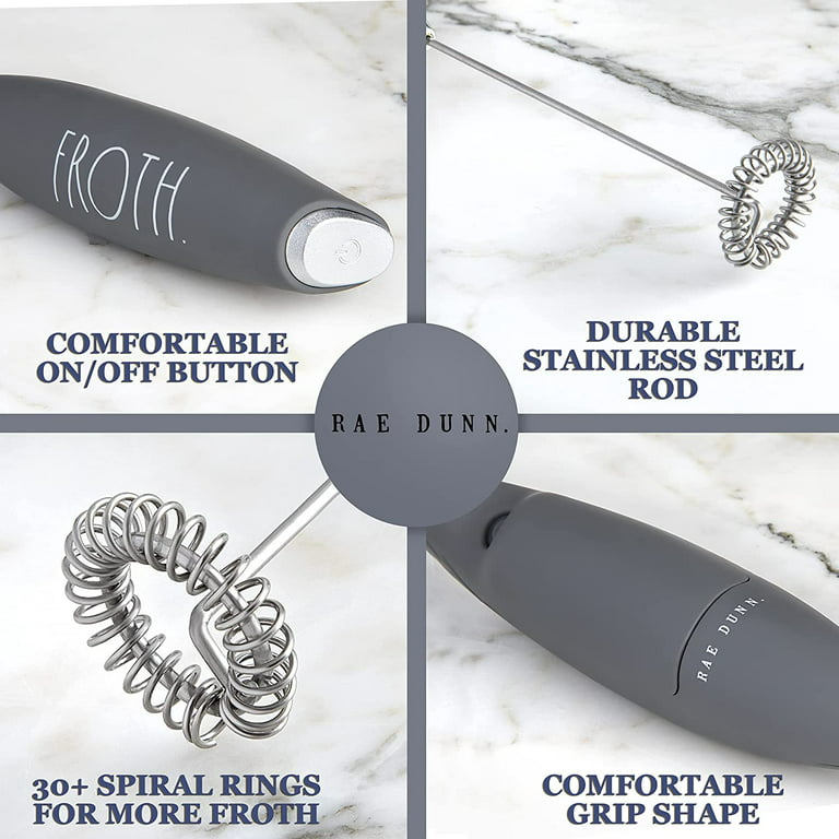  Rae Dunn Electric Milk Frother: Home & Kitchen