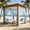 Blue 63*118in, variant on Naittoop Modern Outdoor Sheer Curtains, Patio Waterproof Sheer Texture Curtain Panels for Gazebo, Porch, Pergola, Voile Drapes for Living Room , White