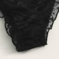 thumbnail image 6 of Everyday Bras for Women Lacing Beads Set Lace Underwear Set Women Bra Underwear Set Lace Sexy Lace Push up Bra Set Lace up Pants Set Bunny Undies Lace Garter Set Wedding Garter Belt Mens Black 2XL, 6 of 6