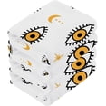 thumbnail image 4 of Coolnut Evil Eyes Washcloths 4 Pack, Highly Absorbent Soft Cotton Fingertip Towels for Bathroom, Kitchen, Gym, Spa, Home Decor, 12 x 12 Inch Washcloth Gift, 4 of 7