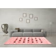 thumbnail image 3 of Ahgly Company Indoor Rectangle Solid Red Modern Area Rugs, 7' x 10', 3 of 4