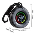 thumbnail image 3 of VEVOR Carbon Dioxide Monitor, CO2 Controller with Temperature and Humidity Display, NDIR Sensor, CO2 Sensor for Outdoors, Home, Office, Car, Lightweight & Portable, 3 of 9
