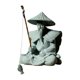 thumbnail image 3 of Estatuilla en miniatura, estatua de piedra arenisca, decoración de maceta, obra de arte, adorno de paisaje, accesorios de jardín para micropaisaje Estilo A, 3 of 8