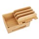 thumbnail image 1 of Base de carga de escritorio de madera, organizador portátil para tabletas, base de escritorio para portátiles, 1 of 9